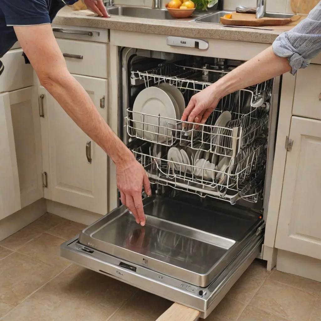 Jak bezpiecznie wyciągnąć zmywarkę z zabudowy krok po kroku?