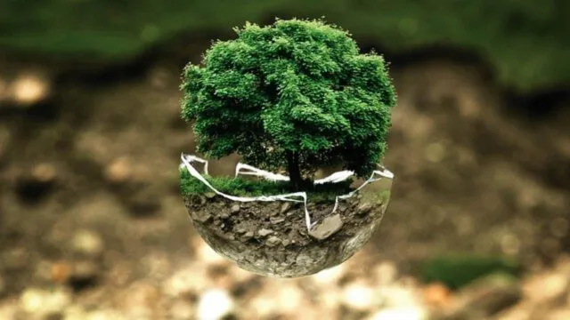 Wnętrza domu w stylu Eco
